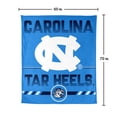 thumbnail image 7 of Logo Brands North Carolina Tar Heels 60"x70" Super Plush Blanket, 7 of 7