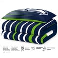thumbnail image 5 of Logo Brands Seattle Seahawks Comforter Set, 5 of 5