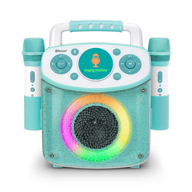 The Singing Machine Mini Sparkle Karaoke Machine