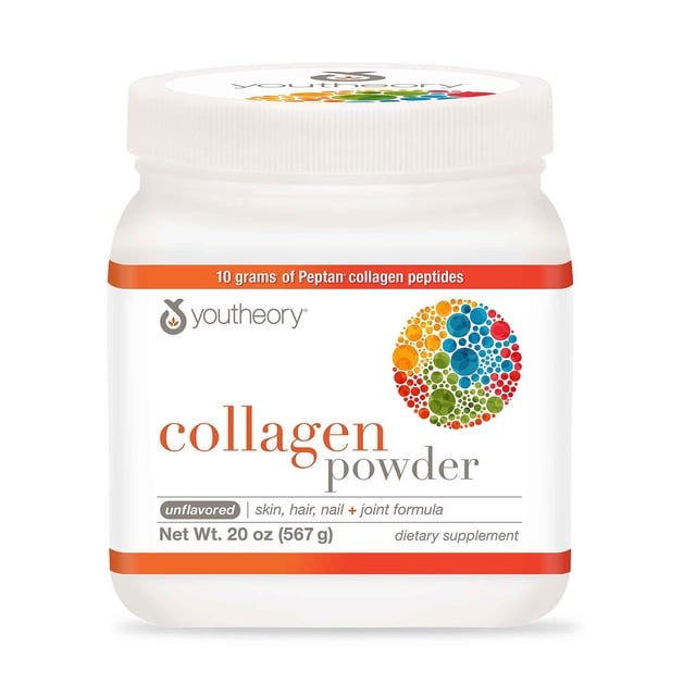 Youtheory Collagen Powder, Unflavored (20 oz.)