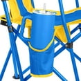 thumbnail image 4 of Logo Brands Los Angeles Chargers Hard Arm Chair, 4 of 6