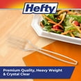 thumbnail image 3 of Hefty Clear Heavy Weight Plastic Forks 300 ct., 3 of 4