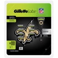 thumbnail image 10 of Gillette Labs Official Saints Licensed Men's Razor, Handle + 8 Cartridges, 10 of 10
