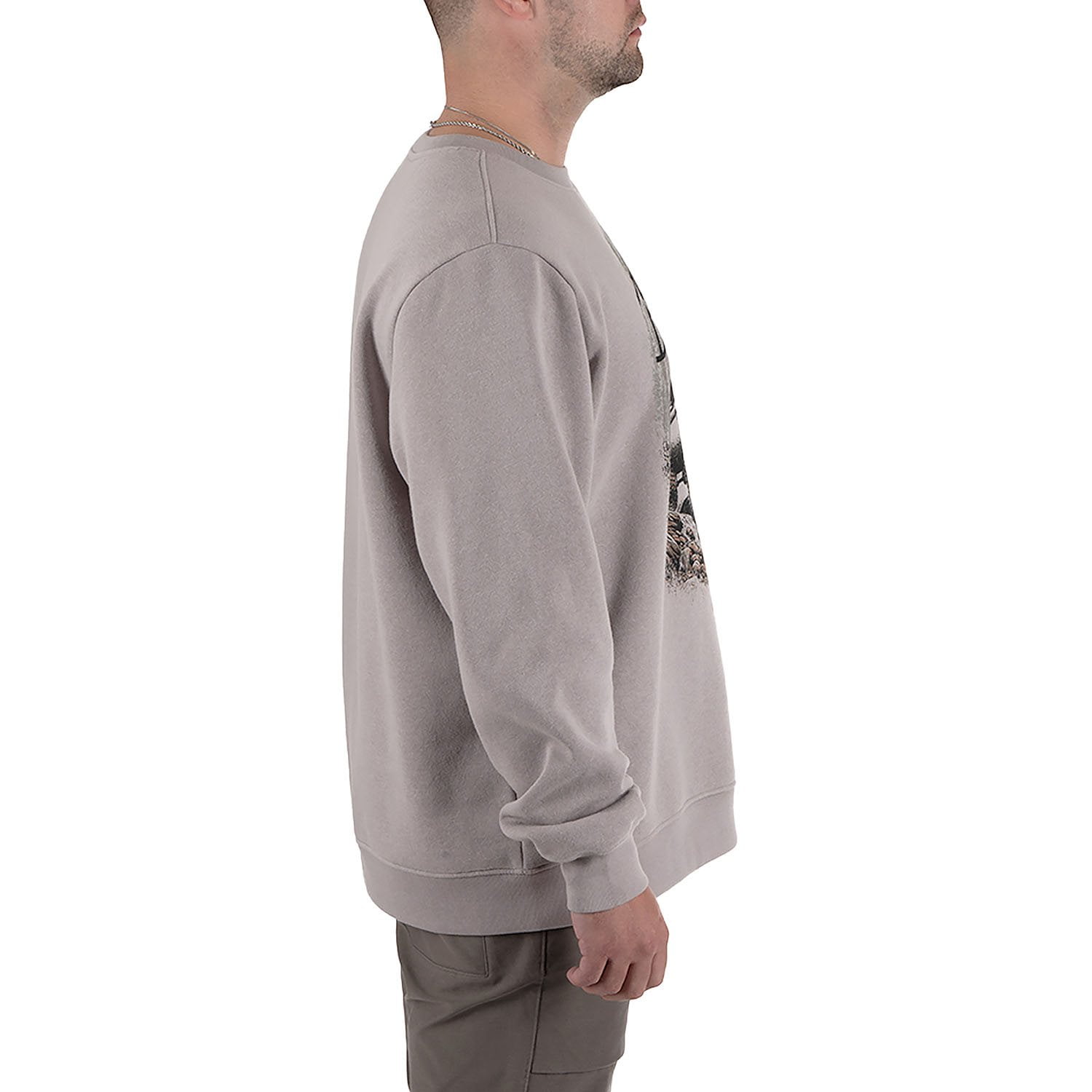 Men's Licensed Moto Graphic Fleece Crew - Samsclub.com