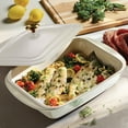 thumbnail image 4 of Tramontina 13.6" x 9.6" Ceramic Covered Bakeware with Stainless Steel Knob (Choose Color), 4 of 7