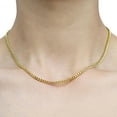 thumbnail image 2 of Open Curb Chain Necklace in 14K Gold, 2 of 6