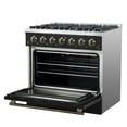 thumbnail image 7 of Forno Galiano 5.36 cu. ft. Slide-In Gas Range, 7 of 9