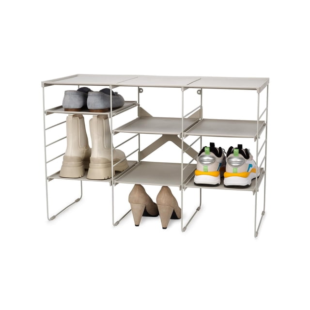 Joseph Joseph Level Plus Adjustable 3-Tier Shoe Rack