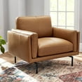 thumbnail image 1 of Member's Mark Asher Modern Leather Chair, Assorted Colors, 1 of 9