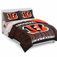 thumbnail image 1 of Logo Brands Cincinnati Bengals Queen Bed-In-A-Bag Set, 1 of 5
