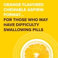 thumbnail image 3 of Bayer Chewable Aspirin Regimen Low Dose Pain Reliever Tablets, 81mg, Orange, 252 ct., 3 of 7