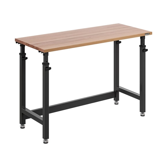 Seville Classics UltraHD Interlocking Height Adjustable Workbench, 48"W x 20"D x 30"-39" H