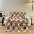 thumbnail image 3 of Yellowstone Dutton Plaid 106" x 94" Queen/King Cloud Blanket, 3 of 6