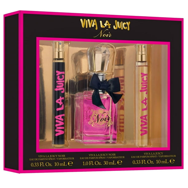 Juicy Couture Viva la Juicy Noir for Women 3 Piece Fragrance Gift