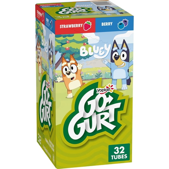 Yoplait Go-Gurt Kids Nonfat Yogurt Variety Pack, 2 oz., 32 ct.