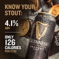 thumbnail image 3 of Guinness Draught Irish Stout Ale Beer, 14.9 fl. oz. can, 8 pk., 3 of 13