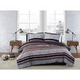 thumbnail image 3 of London Fog Warren Stripe Duvet Cover Set, Assorted Sizes, 3 of 3