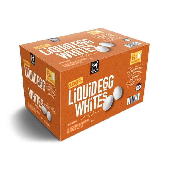 Member's Mark 100% Liquid Egg Whites,16 oz., 6 pk. cartons
