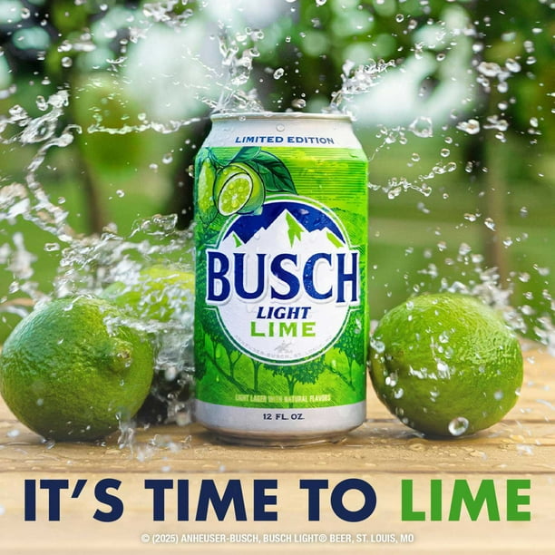 Busch Light Lime Lager Beer, 12 fl. oz. can, 24 pk. - Samsclub.com