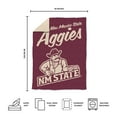 thumbnail image 5 of Logo Brands New Mexico State Aggies Luxe Dreams Throw, 60" x 80", 5 of 6
