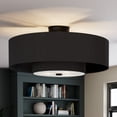 thumbnail image 1 of Hunter 30" Brookside Matte Black Ceiling Fan with LED Light Kit and Handheld Remote, 1 of 16