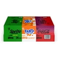 thumbnail image 1 of Fanta, Sprite, Cherry Coke Zero Sugar Variety Pack, 12 fl. oz., 36 pk., 1 of 3