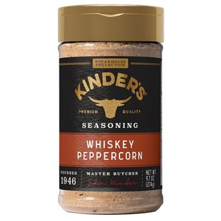 Kinder's Whiskey Peppercorn Seasoning, 9.7 oz.