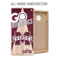 thumbnail image 3 of YouTheFan Mississippi State Bulldogs 2'x4' Cornhole Board Set, 3 of 6