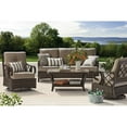 thumbnail image 1 of Member's Mark Napa 4-Piece Deep Seating Set with Sunbrella Fabrics, 1 of 4