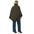 thumbnail image 6 of Edited by Maren Morris Women's Fringe Poncho, 6 of 8
