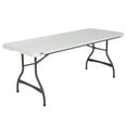 thumbnail image 1 of Lifetime 6' Commercial Grade Stacking Folding Table, Assorted Colors, 1 of 12