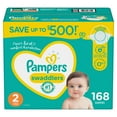 thumbnail interactive-video image 1 of Pampers Swaddlers Diapers (Choose Your Size), 1 of 10