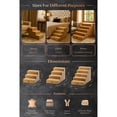 thumbnail image 2 of NOAH & PAW 3-5 Step Dog Stairs, Designed for Small-Medium Breeds, 2 of 6
