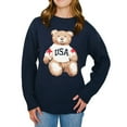 thumbnail image 2 of Mighty Fine Women's Americana Sweater, 2 of 7
