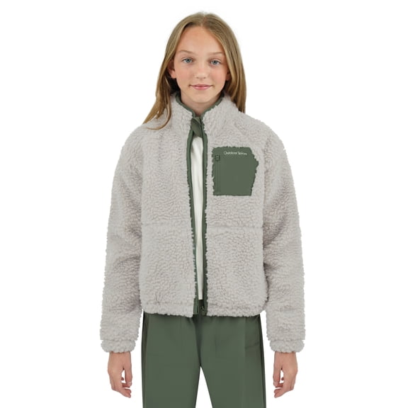Outdoor Voices Girls Fleece Jacket