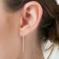 thumbnail image 2 of 1 CT. T.W. Diamond Hanging Drop Earrings in 14K Gold, 2 of 2