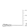 thumbnail image 3 of Diamond Cut Cable Link Chain Solid in 14K Gold, 3 of 4