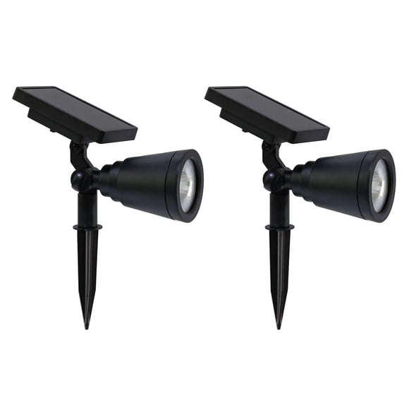 Member's Mark LED Solar Spot Lights, 2-Pack