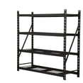 thumbnail image 1 of Astromach 4-Shelf Heavy Duty Industrial Storage Rack, Black, 1 of 11