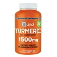 thumbnail image 1 of Qunol Turmeric and Ginger 1500 mg Capsules, 180 ct., 1 of 5