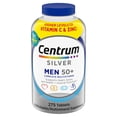 thumbnail image 1 of Centrum Silver Multivitamins for Men Over 50, Multimineral Supplement Tablets, 275 ct., 1 of 9