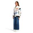 thumbnail image 2 of Women's Character Patch Moto Jacket, 2 of 9
