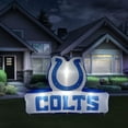 thumbnail image 3 of Logo Brands Indianapolis Colts Pre-Lit 7’x10’ Team Inflatable, 3 of 6