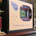 thumbnail image 2 of YouTheFan NFL 25.5" x 19.5" 25-Layer Stadium View 3D Wall Art, 2 of 5