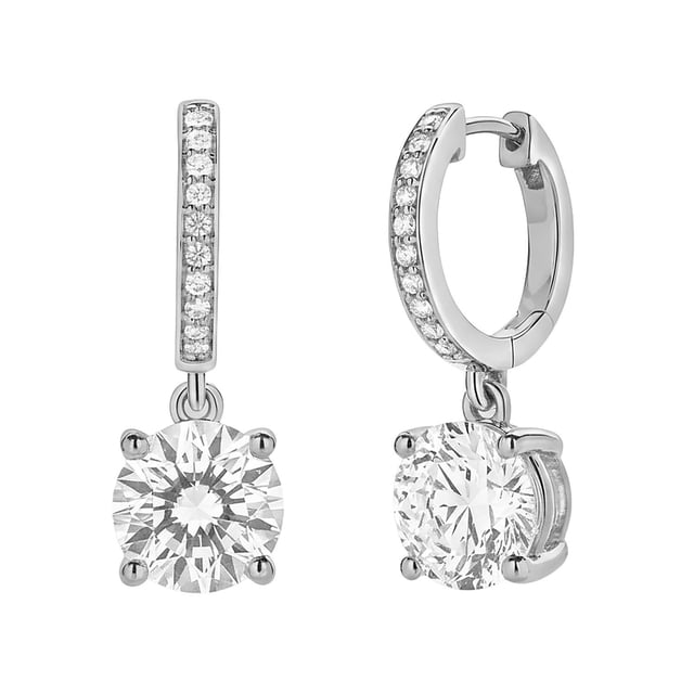 2.2 CT.T.W. Lab Created Diamond Earrings in 14K Gold