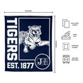 thumbnail image 3 of Logo Brands Jackson State Tigers 60"x70" Super Plush Blanket, 3 of 6