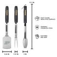 thumbnail image 3 of NCAA 3 pc. Stainless Steel Grill Set, 3 of 5