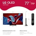 thumbnail image 4 of LG 77” Class C4 Series OLED Smart TV, 4 of 18