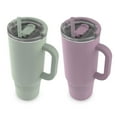 thumbnail image 3 of Ello Port 40-oz. Stainless Steel Tumbler with Handle, 2-Pack, Assorted Colors, 3 of 7