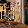 thumbnail image 1 of Member's Mark Talking Skeletons, Set of 2, 1 of 9